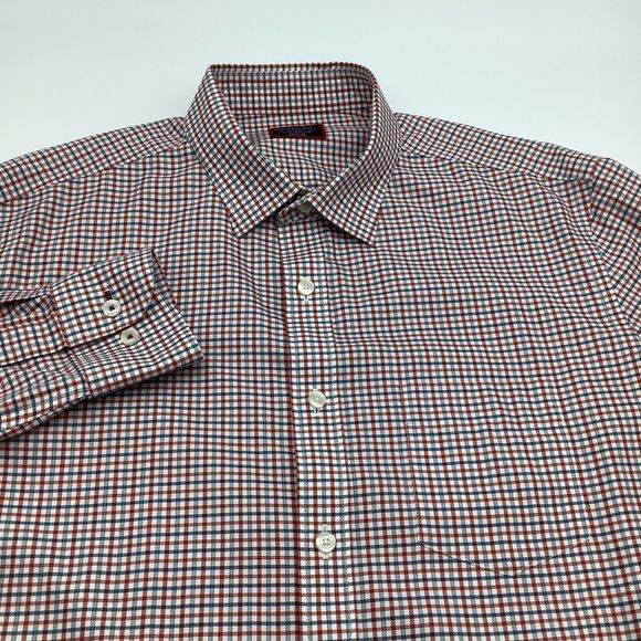 Untuckit Mens Monello Slim Fit Long Sleeve‎ Button Up Shirt Size Large - Picture 1 of 6